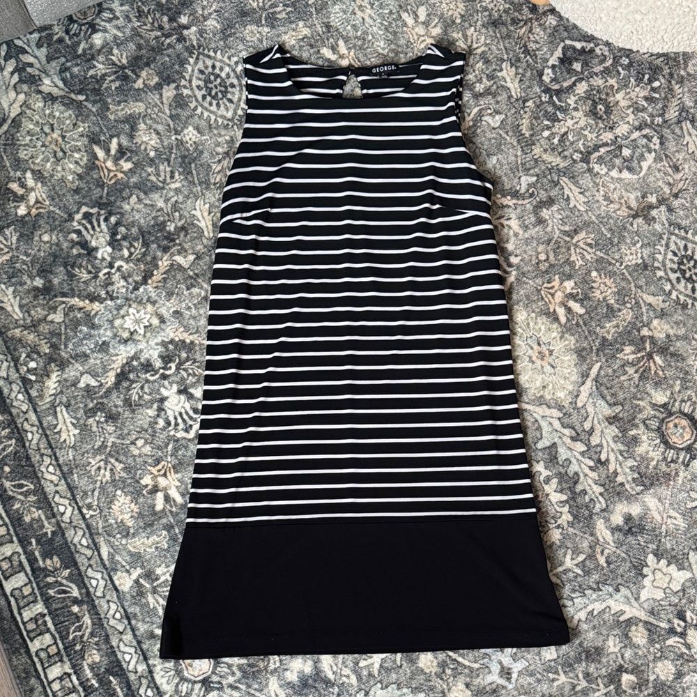 Sleeveless Striped Women’s Dress